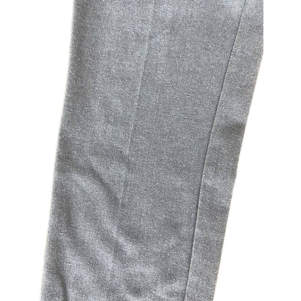 Old Navy Heather Gray Pull On Ankle Pant 0 Petite Career Academia Twee Comfort - Picture 5 of 10